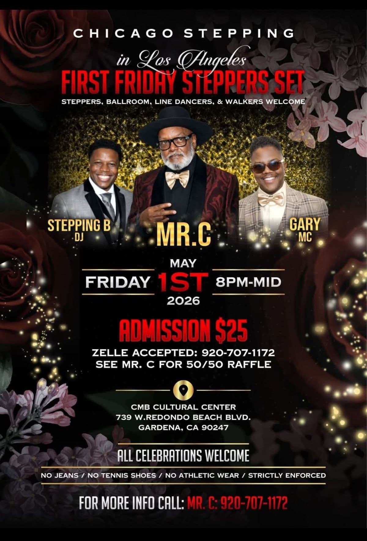 FIRST FRIDAY STEPPERS SET